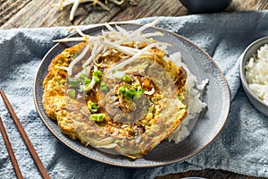 Homemade Chinese Egg Foo Yung Omelette