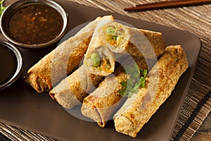 Homemade Chinese Vegetable EggRolls