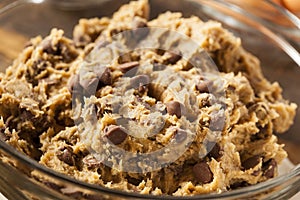 Homemade Chocolate Chip Cookie Dough