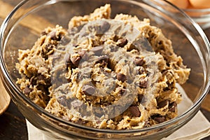 Homemade Chocolate Chip Cookie Dough