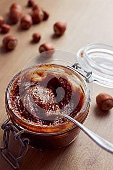 Homemade Chocolate Hazelnut Date Spread