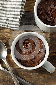 Homemade Chocolate Microwave Mug Brownie