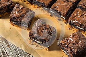 Homemade Chocolate Slutty Brownies