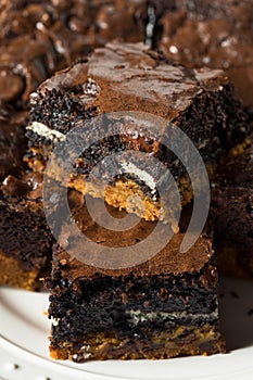 Homemade Chocolate Slutty Brownies