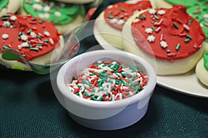 Homemade christmas cookies