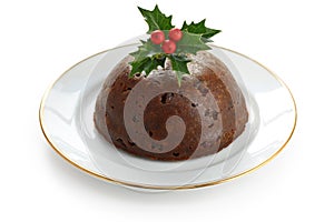 Homemade christmas pudding