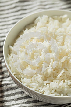 Homemade Cooked Steamed White Rice