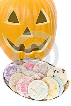 Homemade cookies for halloween