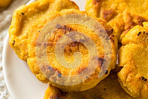 Homemade Corn Meal Arepas photo