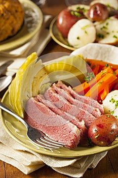 Homemade Corned Beef and Cabbage