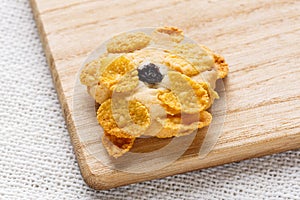 Homemade cornflakes cookies