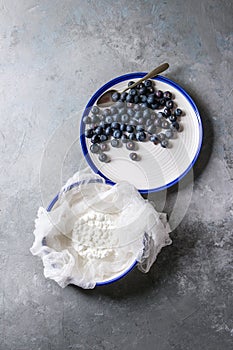 Homemade cottage cheese