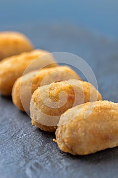 homemade croquette, typical spanish