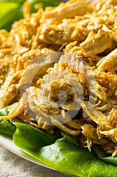 Homemade Curried Coronation Chicken with Lettuce