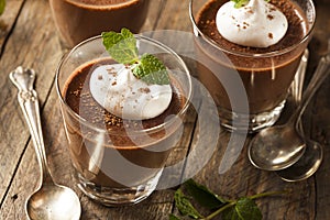 Homemade Dark Chocolate Mousse