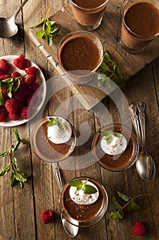 Homemade Dark Chocolate Mousse