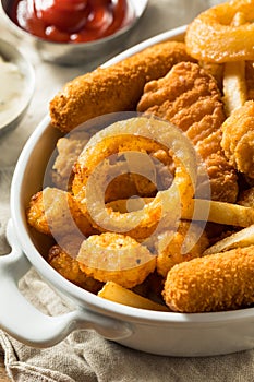 Homemade Deep Fried Munch Basket