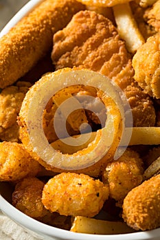 Homemade Deep Fried Munch Basket