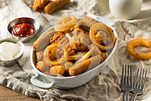 Homemade Deep Fried Munch Basket