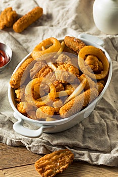 Homemade Deep Fried Munch Basket