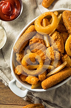 Homemade Deep Fried Munch Basket