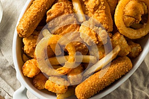 Homemade Deep Fried Munch Basket