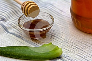 Aloe Vera homemade treatment photo