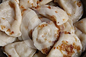 Homemade dumplings