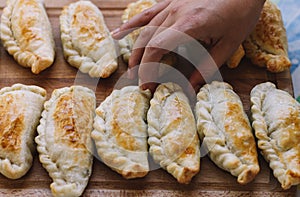 Homemade empanadas Argentinas