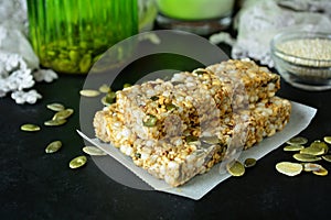 Homemade Energy Protein Bars