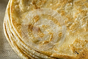 Homemade Flour Indian Paratha Bread