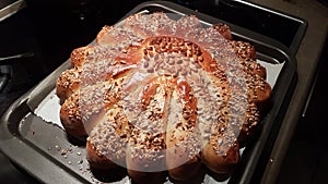 Homemade Flower Bread