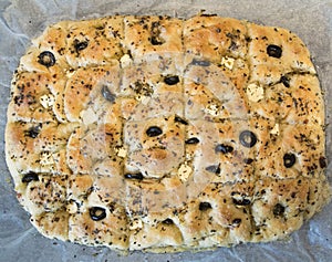 Homemade Focaccia bread