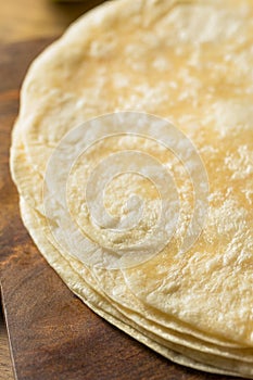 Homemade Fresh Flour Tortillas