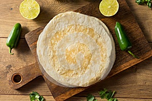 Homemade Fresh Flour Tortillas