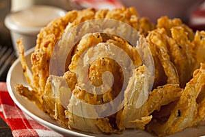 Homemade Fried Bloomin Onion