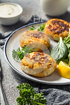 Homemade Fried Crab Cakes