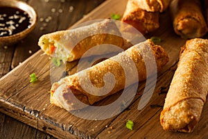 Homemade Fried Pork EggRolls