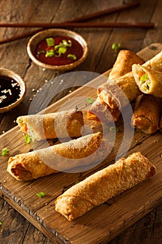 Homemade Fried Pork EggRolls