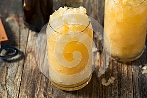 Homemade Frozen Beer Slushie