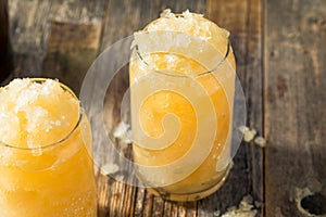 Homemade Frozen Beer Slushie