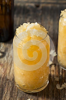 Homemade Frozen Beer Slushie