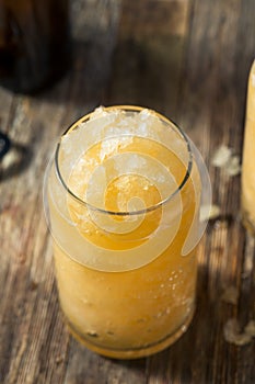 Homemade Frozen Beer Slushie