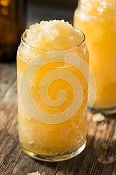 Homemade Frozen Beer Slushie