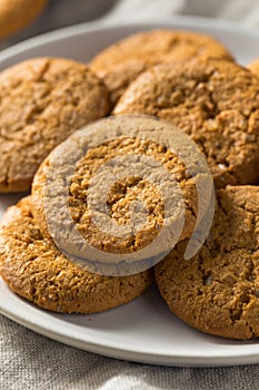 Homemade Ginger Snap Cookies