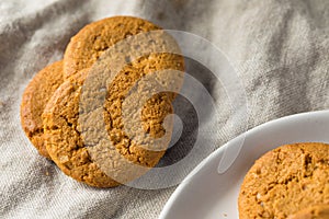 Homemade Ginger Snap Cookies