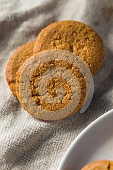 Homemade Ginger Snap Cookies