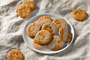 Homemade Ginger Snap Cookies