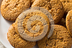 Homemade Ginger Snap Cookies