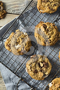 Homemade Gooey Smores Cookies